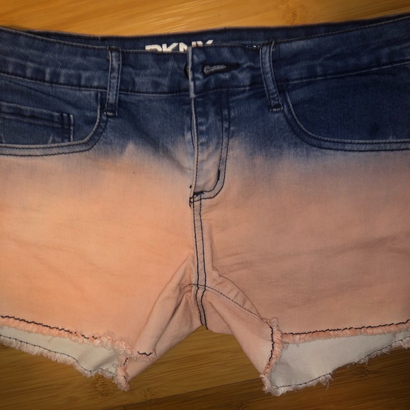 DKNY Tie-Dye/Fade Shorts!! - Picture 1 of 3
